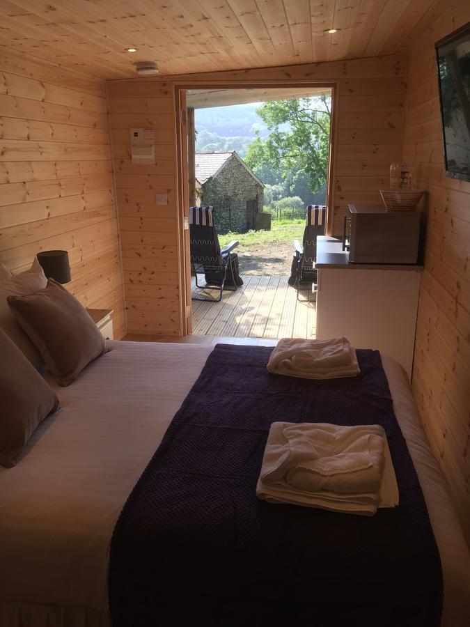 Romantic Getaway Luxury Wooden Cabin With Private Hot Tub And Bbq Aberystwyth Exteriér fotografie
